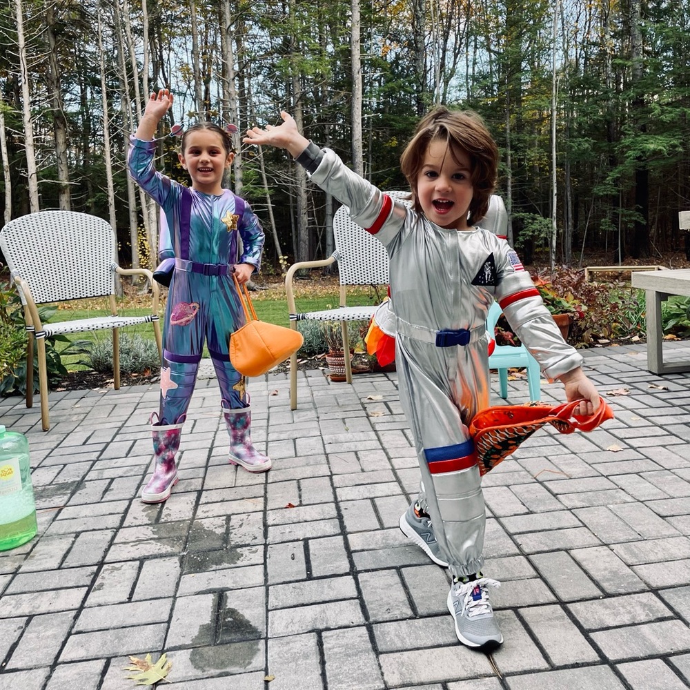 🪐 Pottery Barn Toddler Light-Up Astronaut Halloween Costume 3T